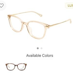 Chloé CH0219OA Asian fit 004 Gold Frame eyeglasses